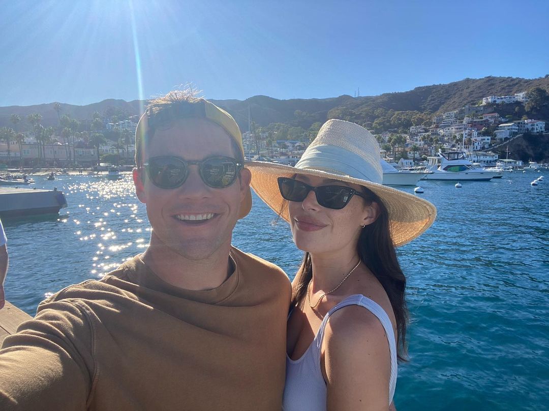 Adam Devine and Chloe Bridges