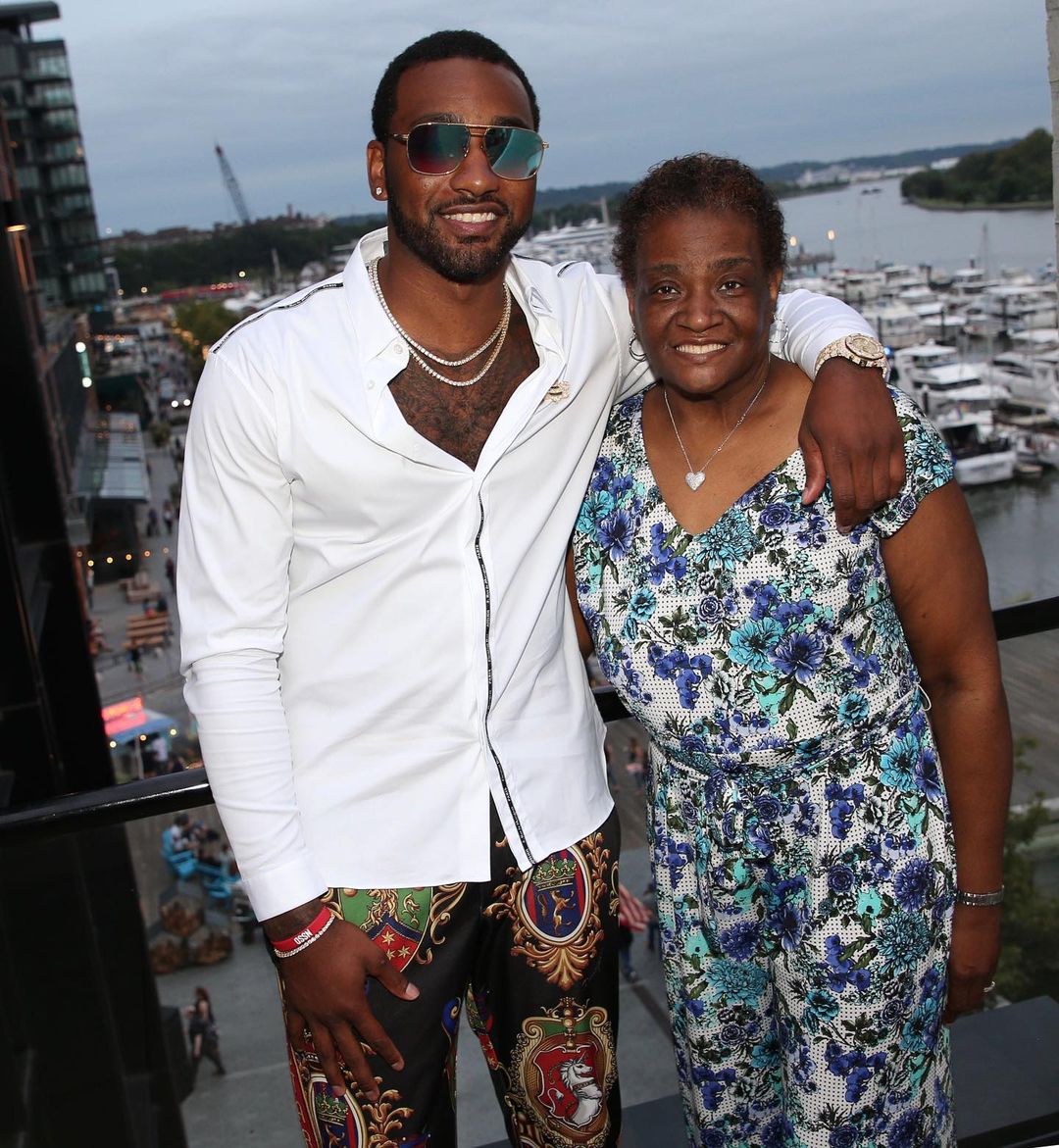 John Wall and his mom