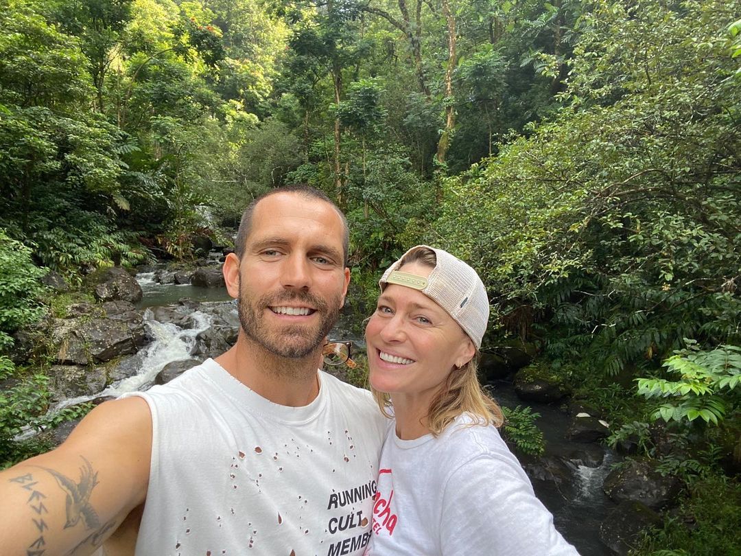 Robin Wright and her estranged husband Clément Giraudet