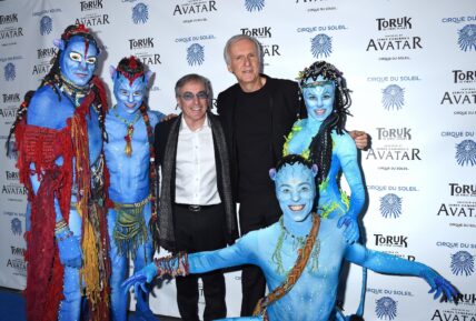 James Cameron at Avatar Cirque du Soleil show