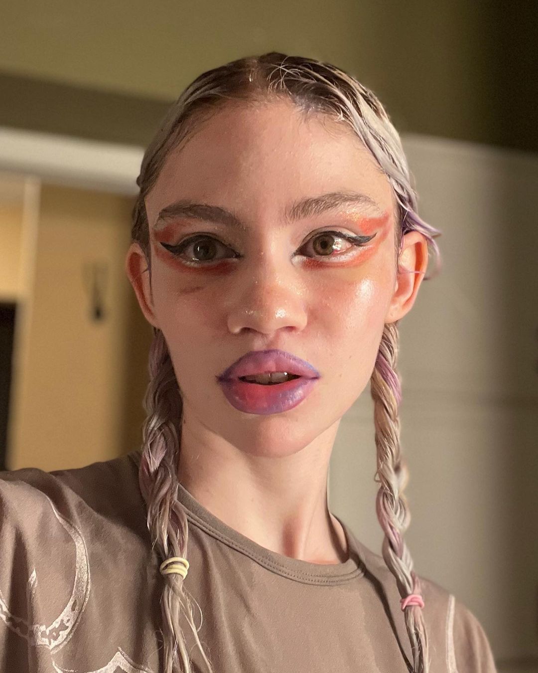 Grimes' post on her Instagram page