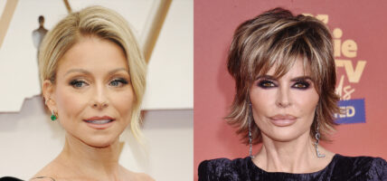 Portraits of Kelly Rippa and Lisa Rinna