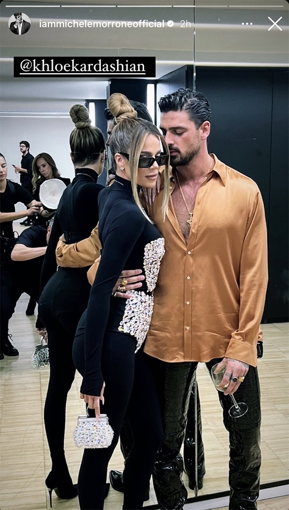 Khloé Kardashian's post on her Instagram page