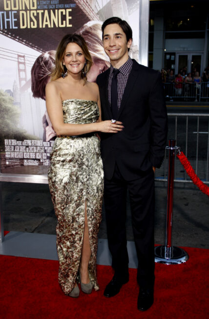 Drew Barrymore and former Justin Long