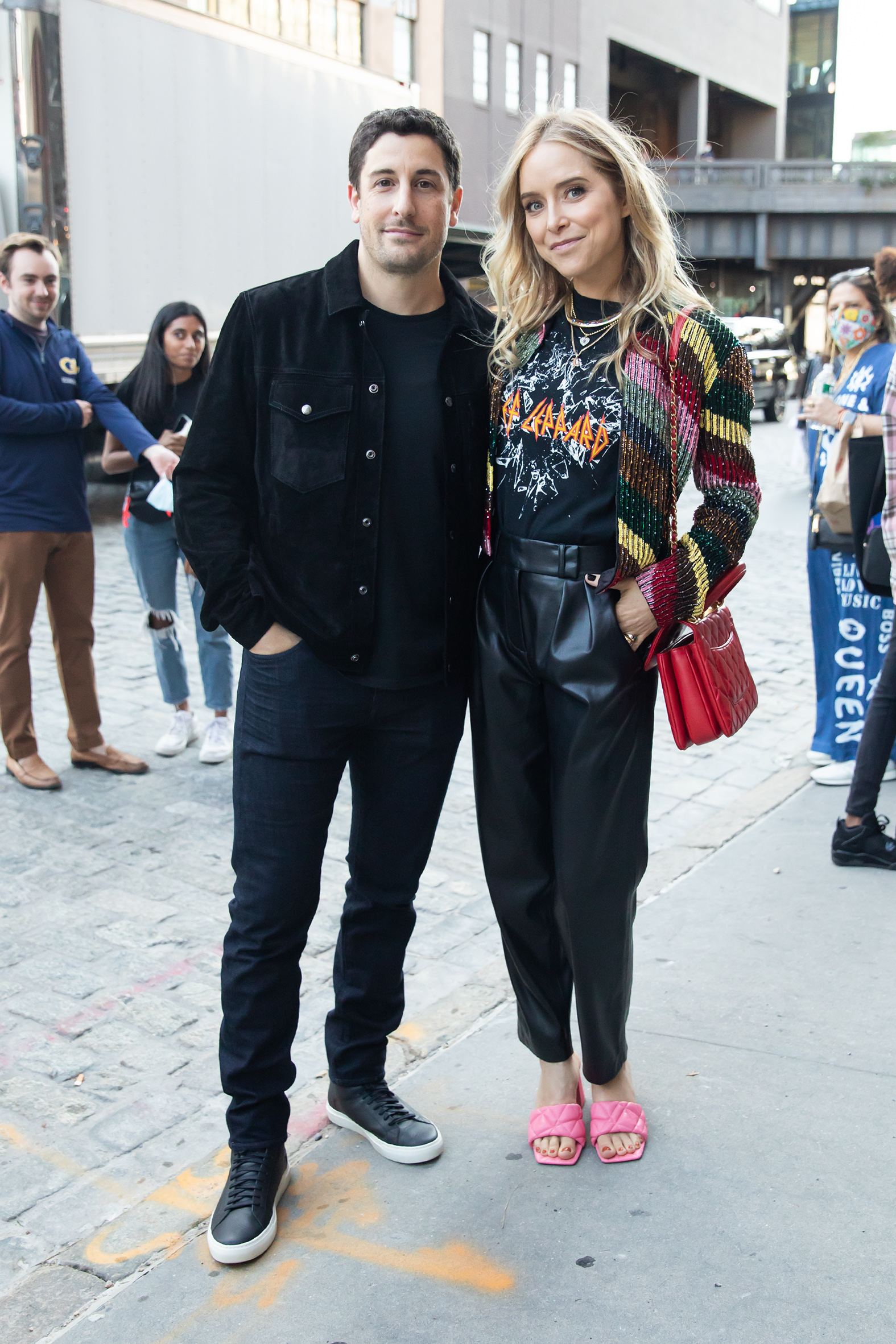 Jenny Mollen and Jason Biggs