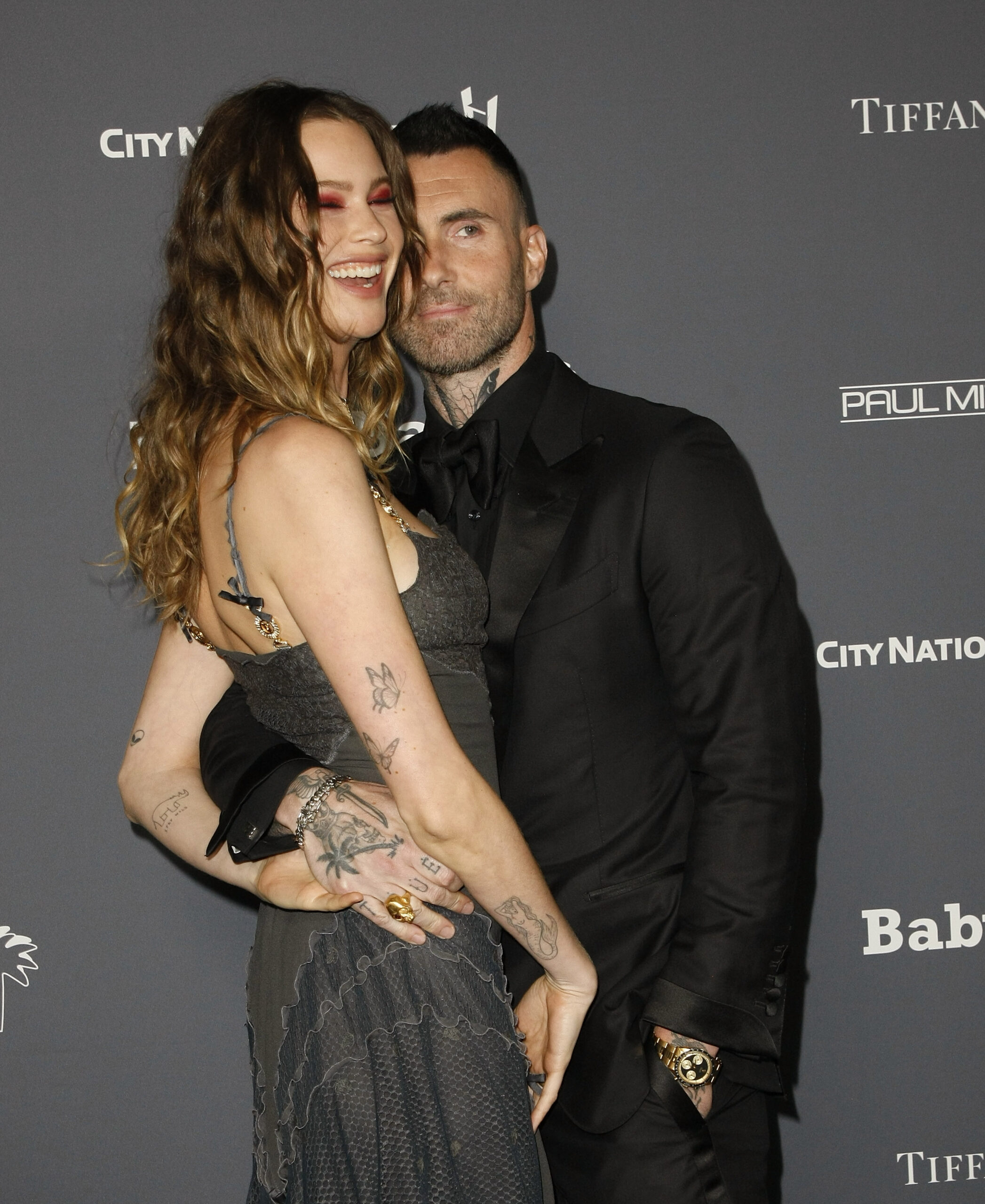 Adam Levine and Behati Prinsloo