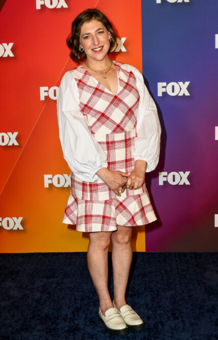 Mayim Bialik at the 2022 Fox Upfront