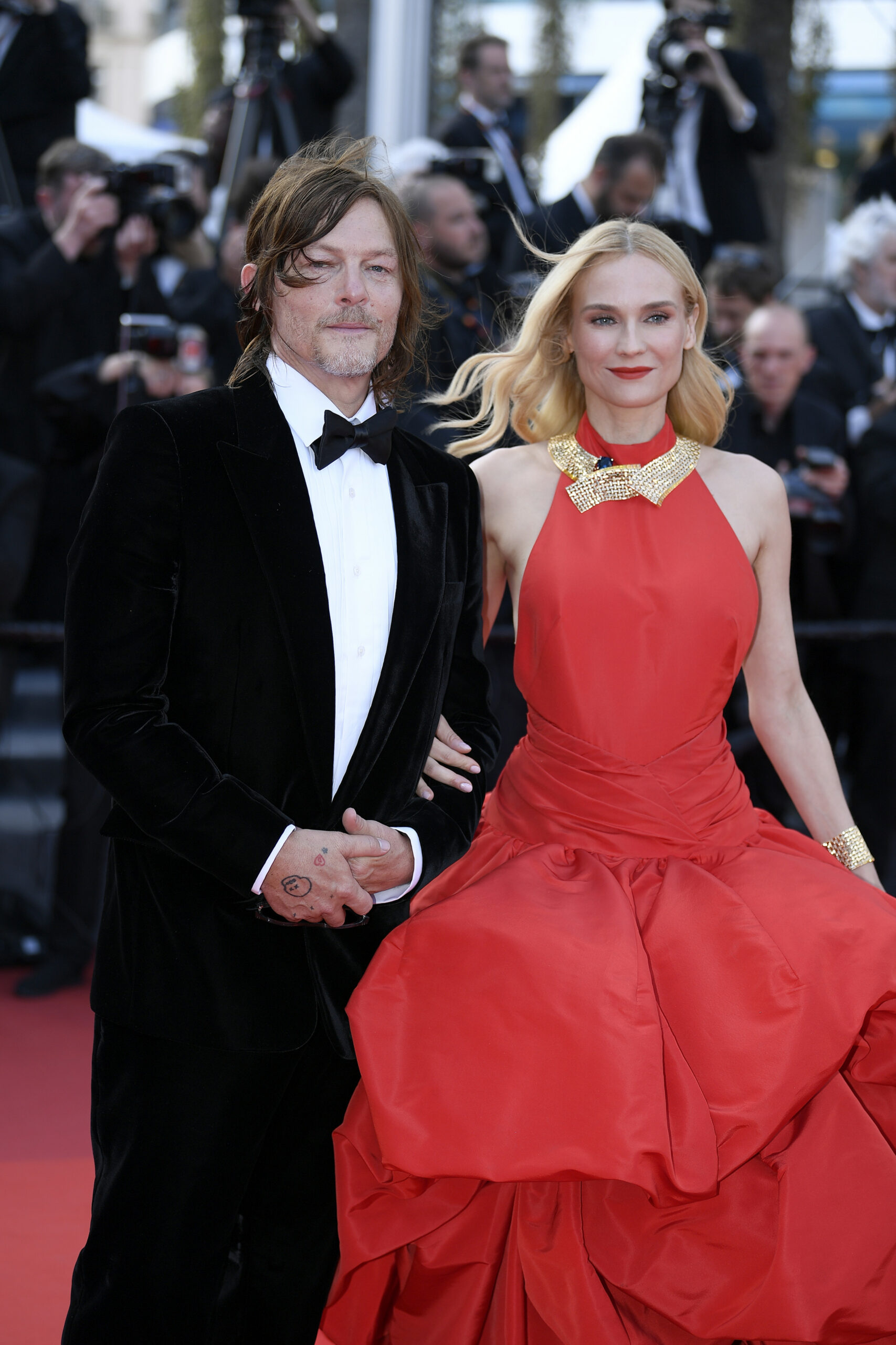 Norman Reedus and Diane Kruger