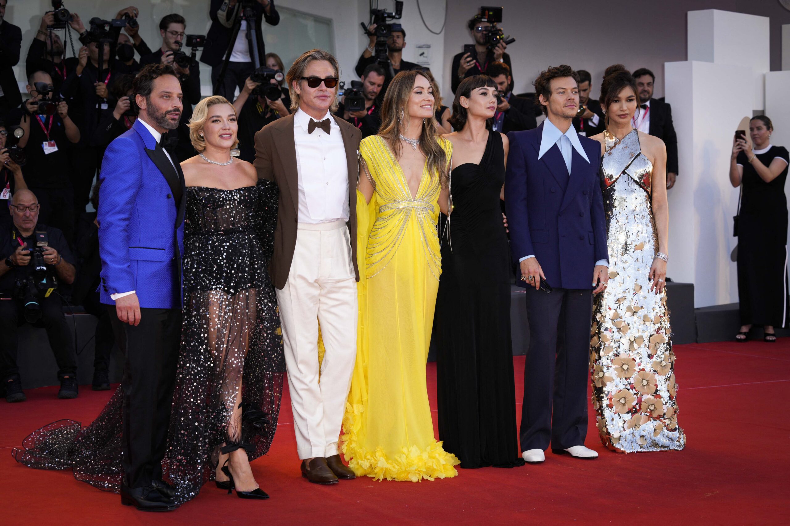 "Don't Worry Darling" Red Carpet - 79th Venice International Film