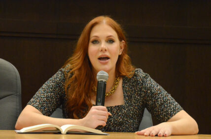 Maitland Ward signs copies of her new book "Rated X" at Barnes & Noble