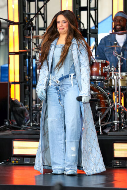 Camila Cabello performing at the apos Today apos Show