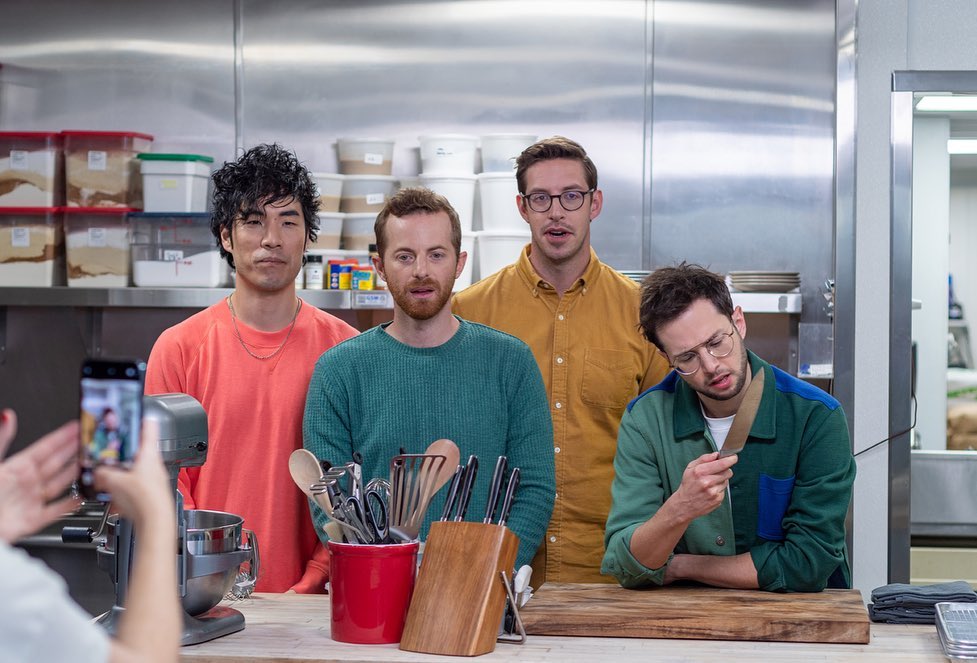 The Try Guys; Ned Fulmer, Keith Habersberger, Eugene Lee Yang, and Zach Kornfeld