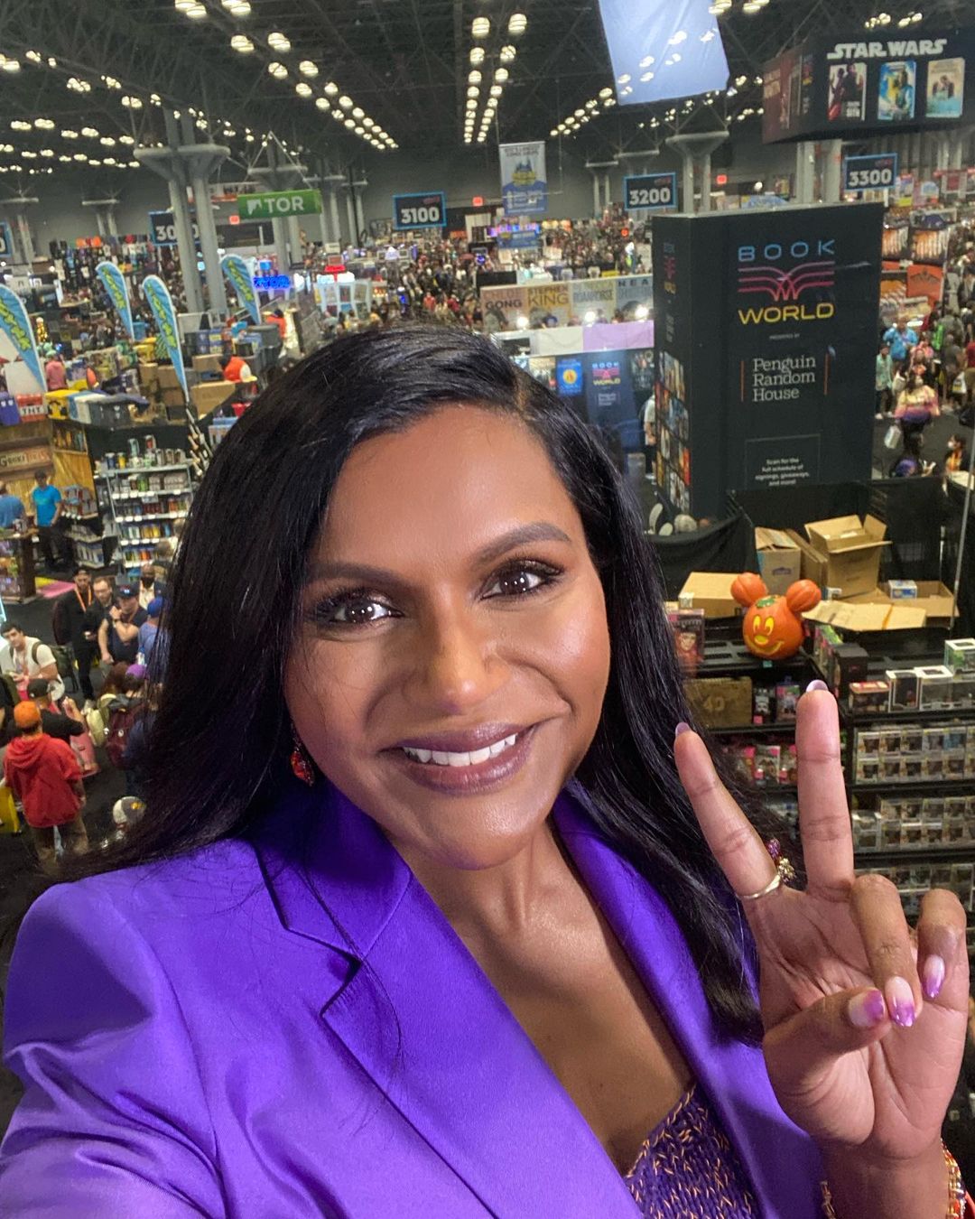 Mindy Kaling at NY Comic Con