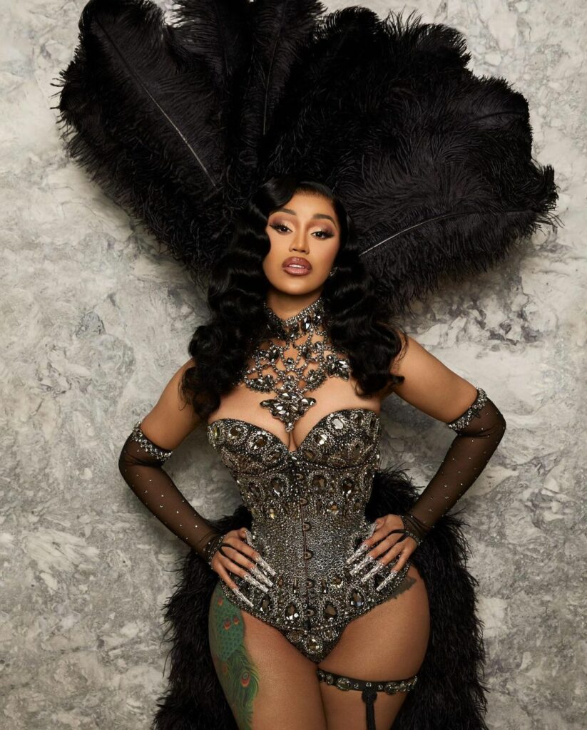 Cardi B went burlesque for 30th birthday