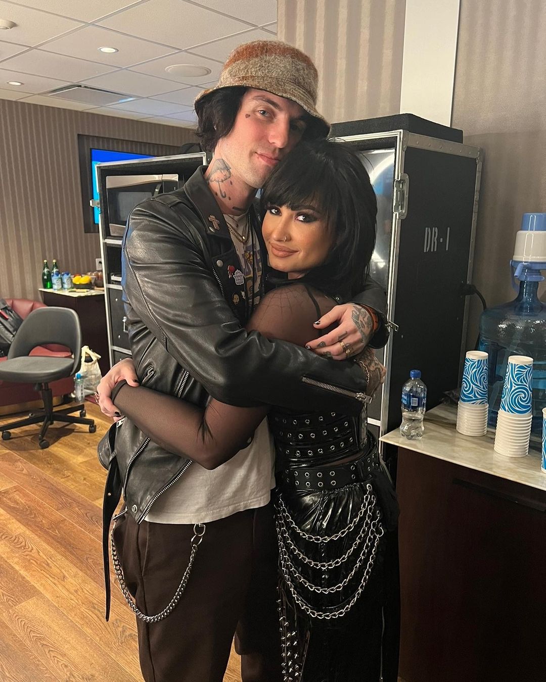 Demi Lovato's post on her Instagram page