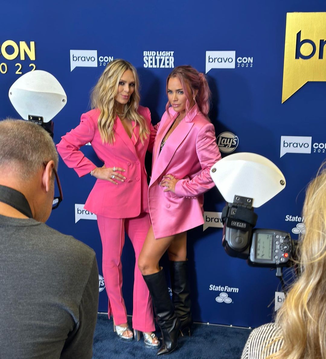 Tamra Judge and Teddi Mellencamp at BravoCon