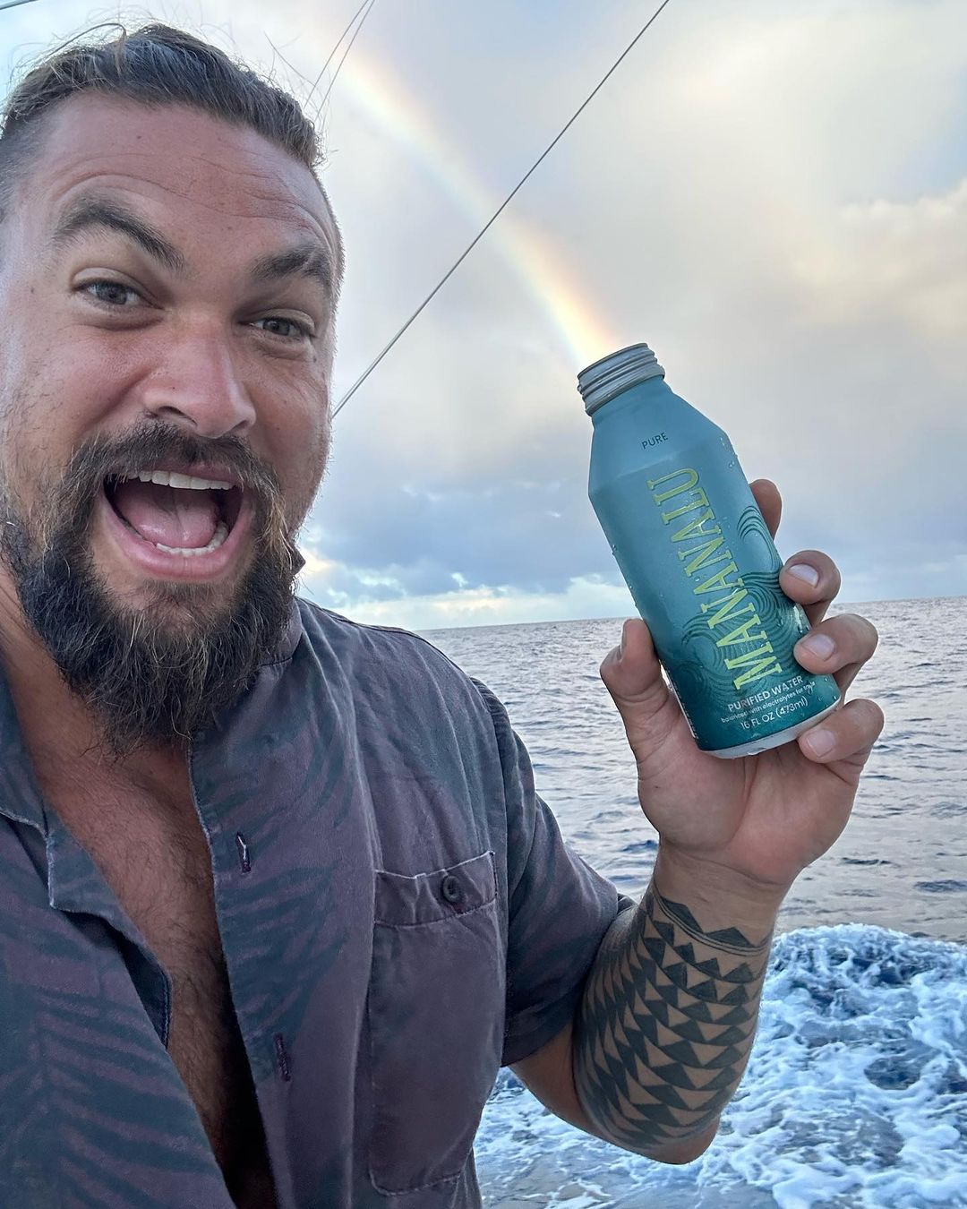 Jason Momoa goes fishing