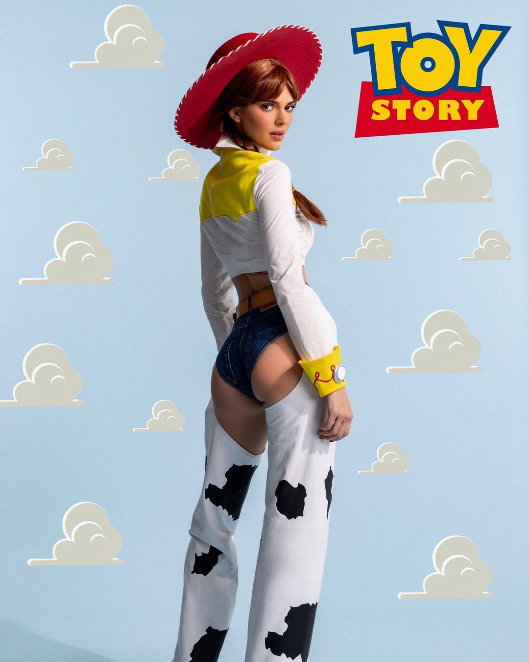 Kendall Jenner as Jessie from "Toy Story"