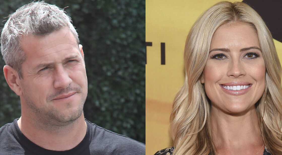 Portraits of Ant Anstead and Christina Haack
