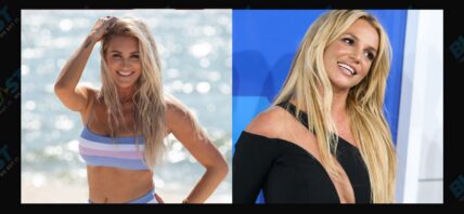 Brittany Aldean (left) Britney Spears (right)