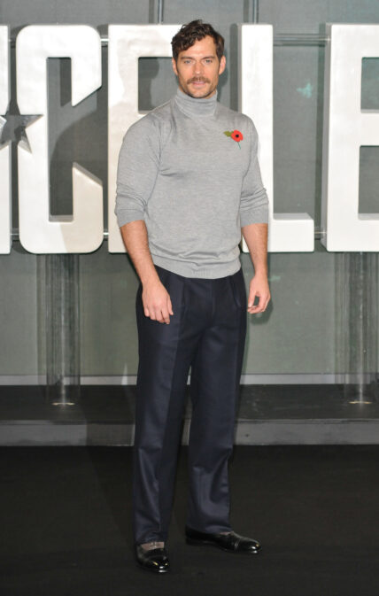Henry Cavill at the "Justice League" press photocall