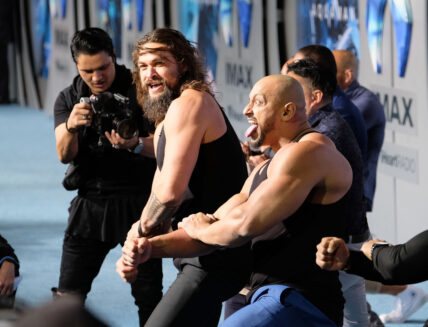 Jason Momoa at the Aquaman Premiere - Los Angeles