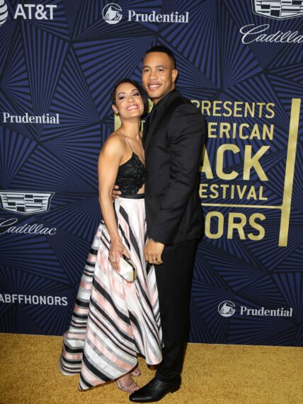 Trai Byers and Grace Byers.