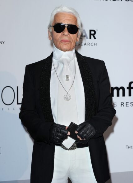 Karl Lagerfeld at 60th Cannes Film Festival