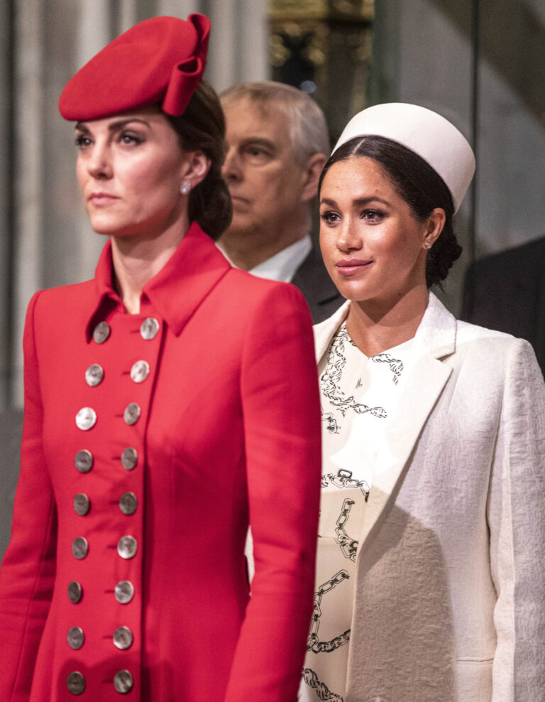 Meghan Markle and Kate Middleton