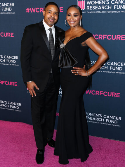 Cynthia Bailey & Mike Hill at The Women's Cancer Research Fund's An Unforgettable Evening Benefit Gala 2020