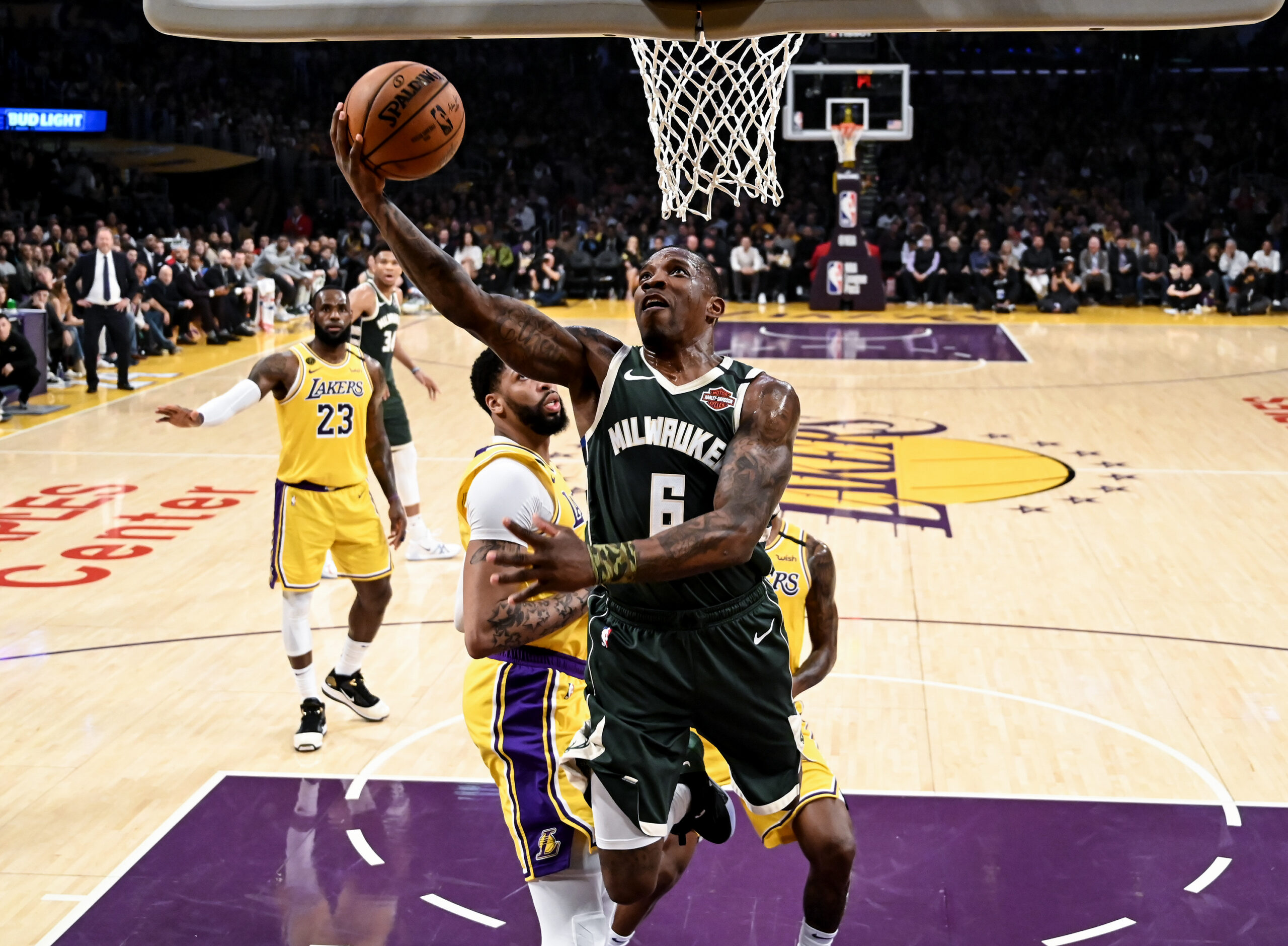 Eric Bledsoe NBA 2020: Lakers 113:103 Bucks