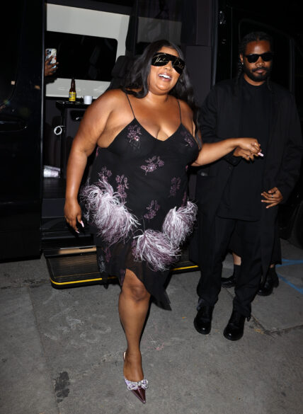 Lizzo and Myke Wright