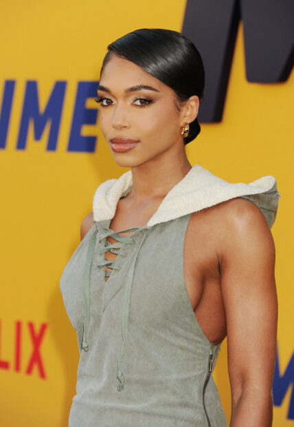 Lori Harvey at the Los Angeles Premiere Of Netflix's "Me Time" - Arrivals