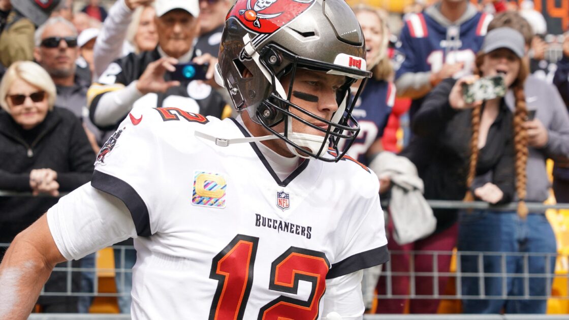 Tom Brady NFL 2022: Steelers vs Buccaneers OCT 16