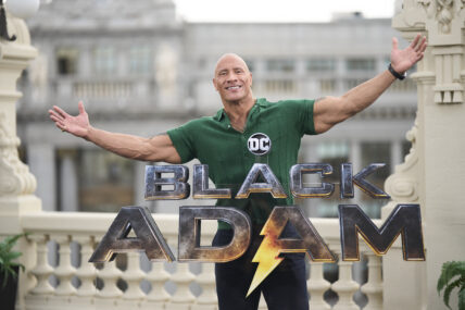 Dwayne Johnson is on a 'Black Adam' high