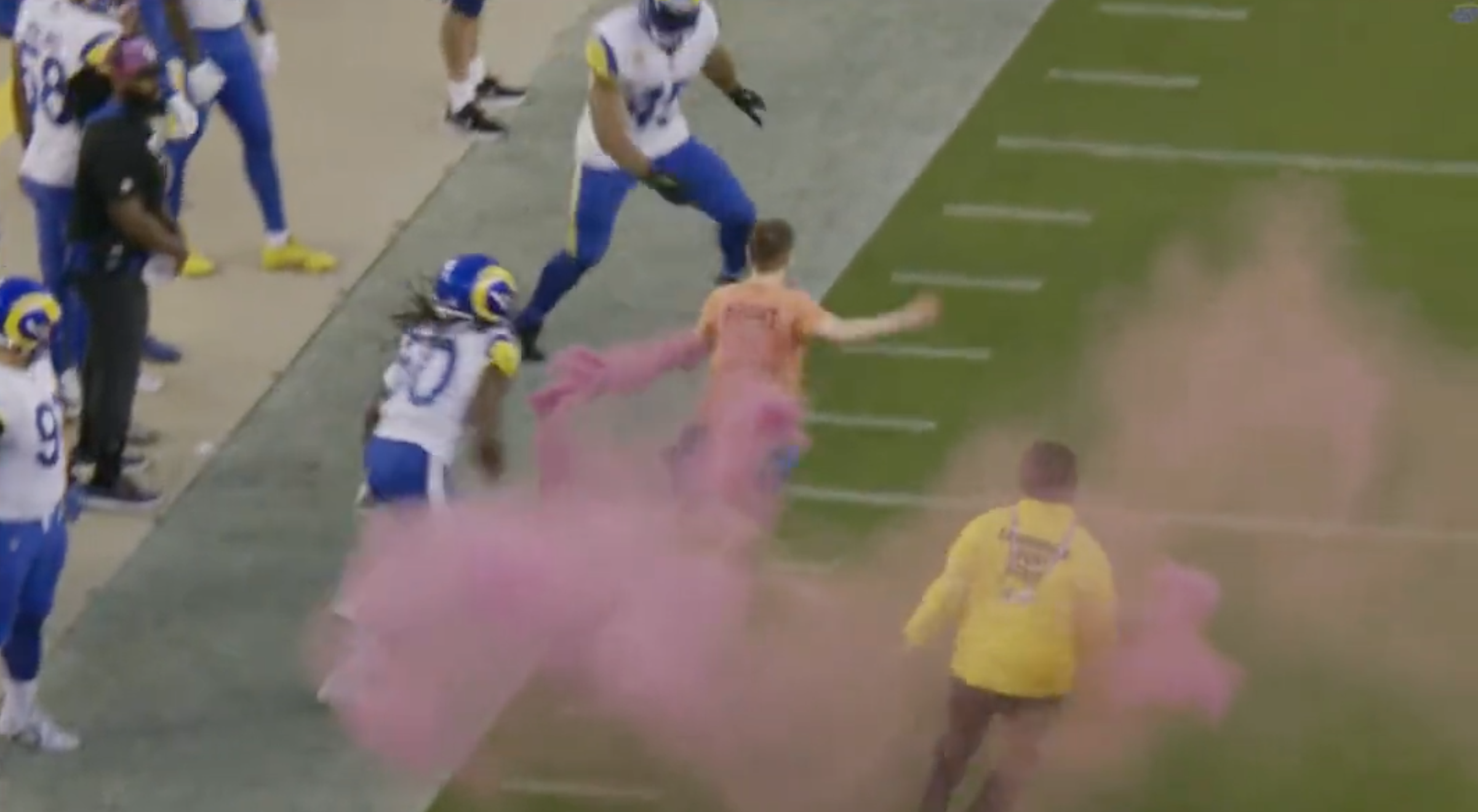 NFL protester los angeles rams