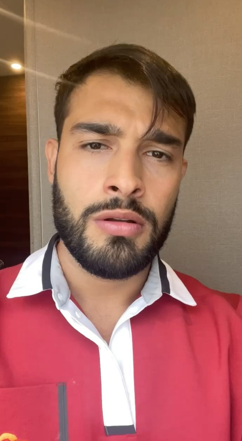 Sam Asghari posts about Iran