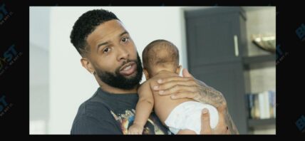 Odell Beckham Jr. and son