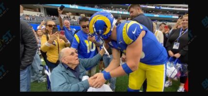 Cooper Kupp meets world war ii veteran
