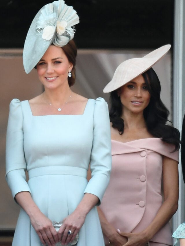 Meghan Markle and Kate Middleton