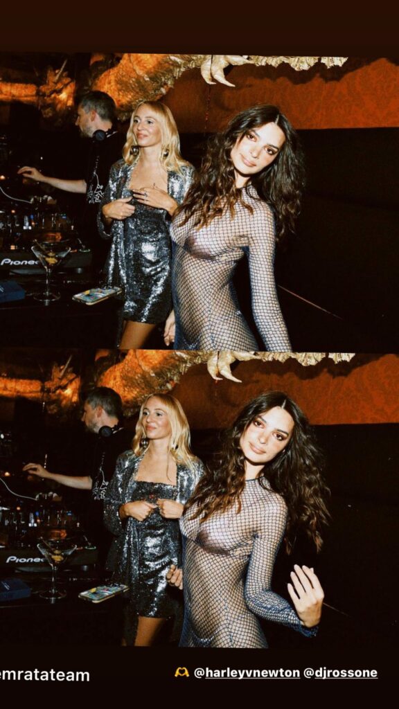 Em Rata Eating Noodles In A See-Through Dress, Yes Please!