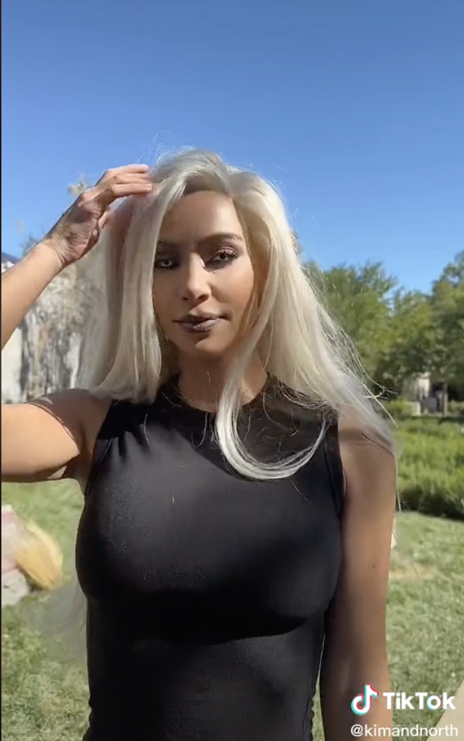 North West's TikTok Exposes Surprise Baby Daddy Guest At Kardashian Halloween Party