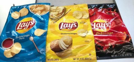 Lay's And Balenciaga Team Up For A Snack-Able Fashion Statement