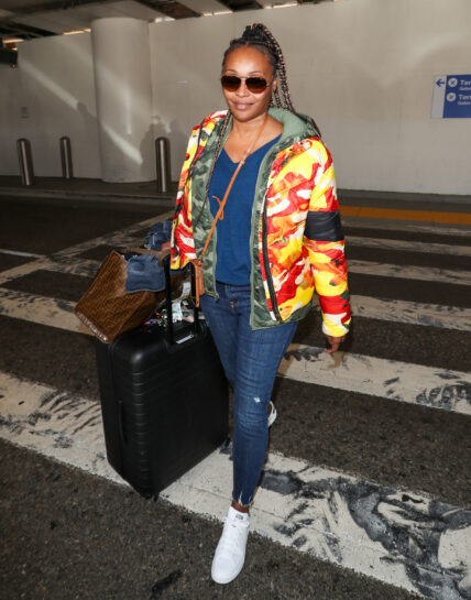 Cynthia Bailey at LAX