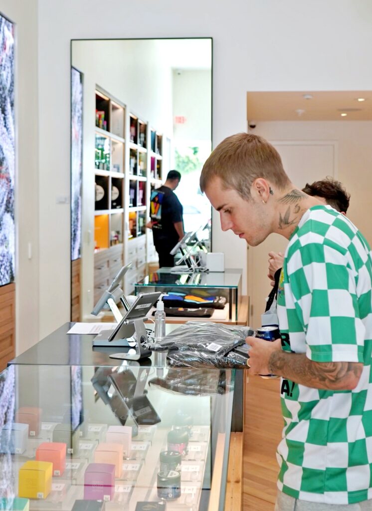 Justin Bieber really does quot Buy my weed in California quot