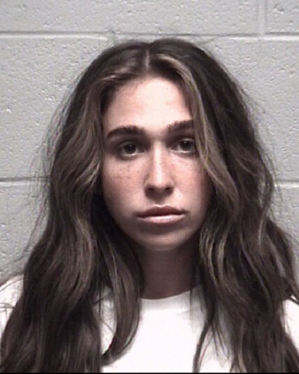Kim Zolciak s daughter Ariana Biermann in her booking photo after DUI arrest
