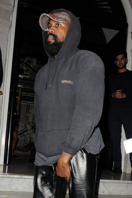 Celebrities attend a Burberry London Fashion Week party held at 22 Grosvenor Square