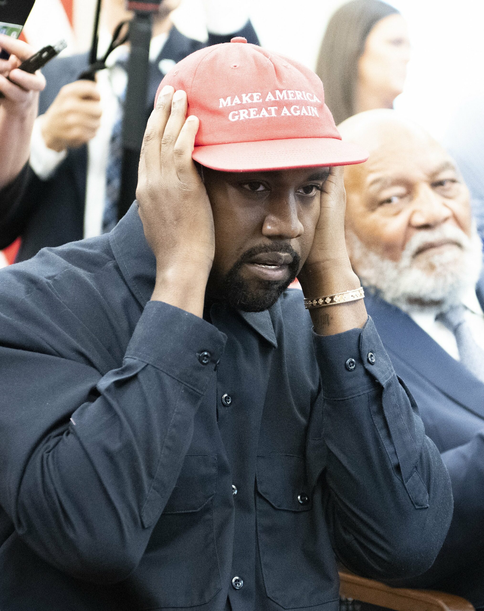 President Donald J Trump Meets West and Brown