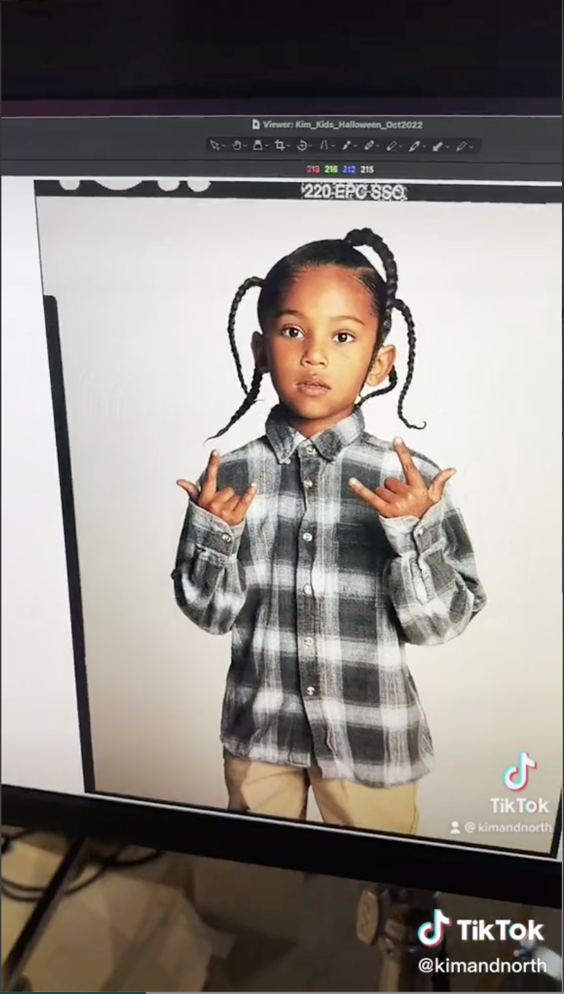 North West & Her Siblings Dress Up As Music Icons Ahead Of Halloween