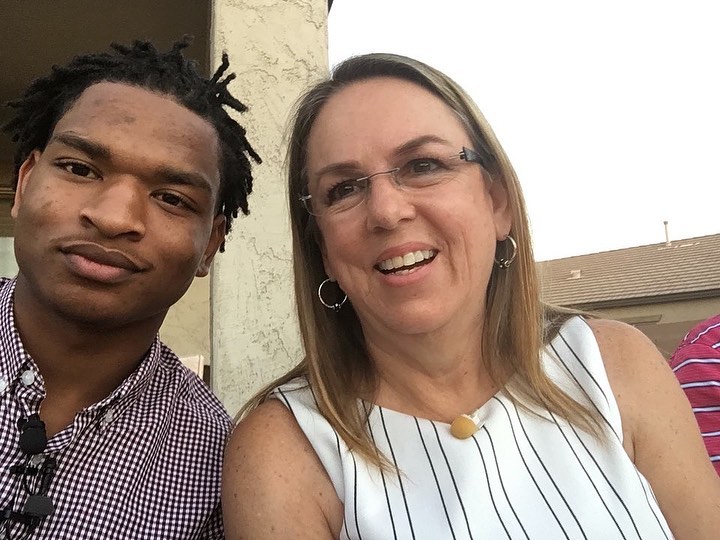 Wanda Dench and Jamal Hinton